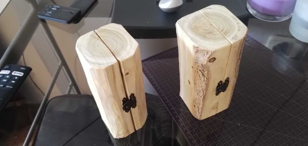 Игли за коса от естествено екзотично дърво лично от майстора