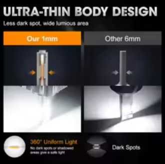 D3S D1S LED крушки за основни фарове