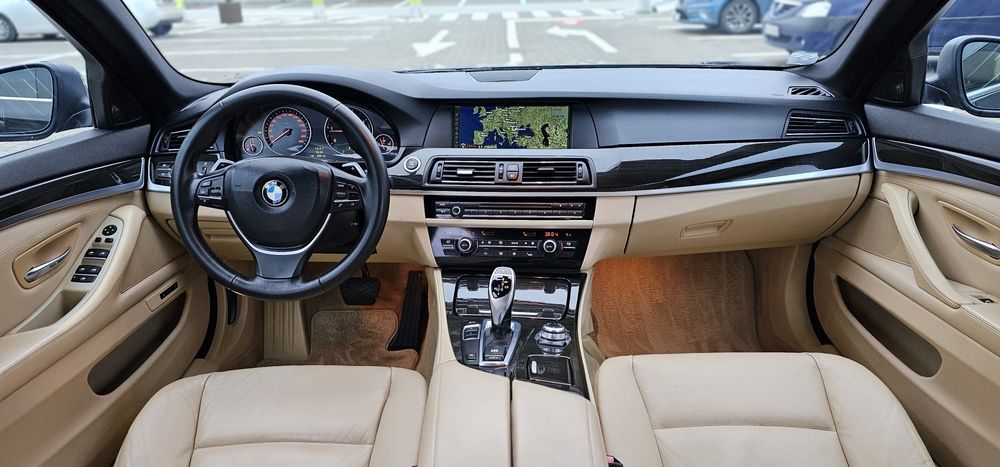 BMW 520d 2011 184 CP Euro 5 Automat Piele Camera Memorii  Xenon