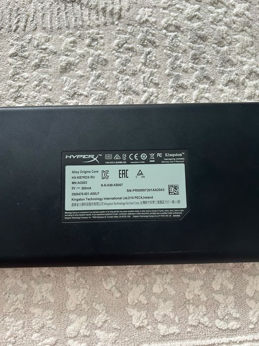 Игровая клавиатура HyperX Alloy Origins Core
