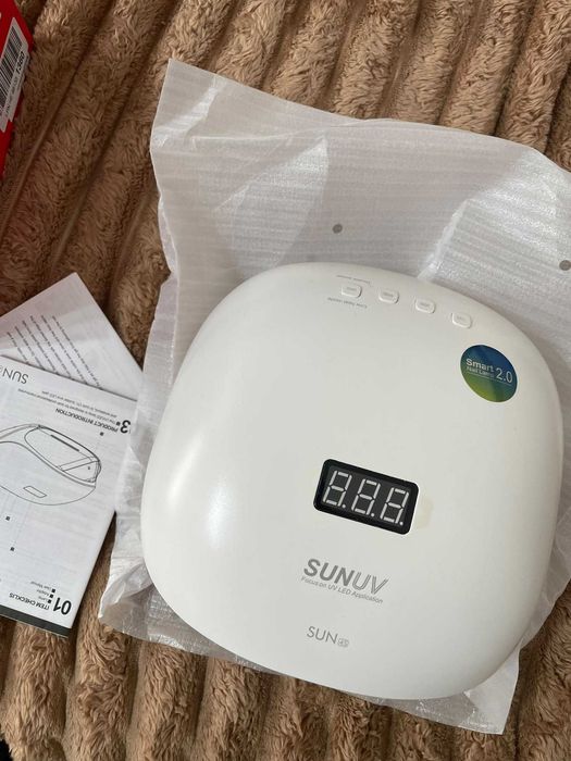 Lampă UV LED Unghii SUNUV SUN 4S Smart 2.0 – Uscare Rapidă