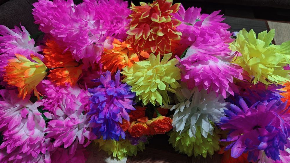 Искусственные цветы букеты