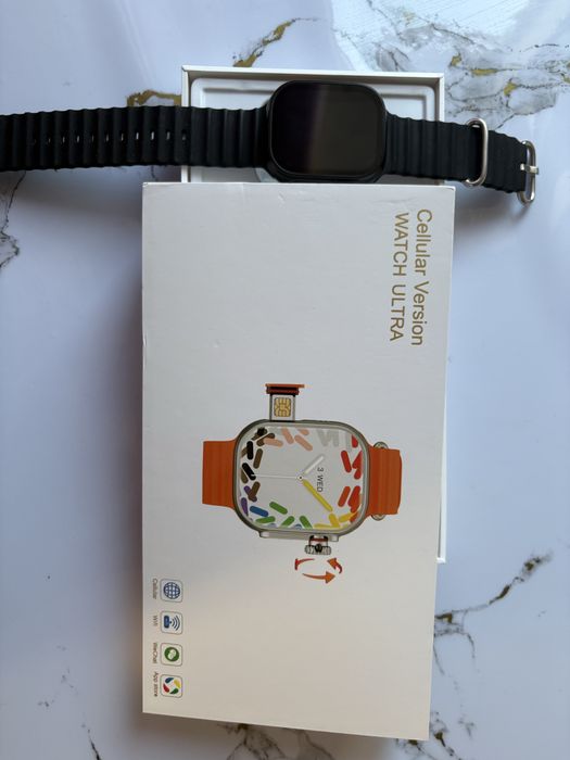 Умные часы S9-B-EN Silver (Cellular Version)