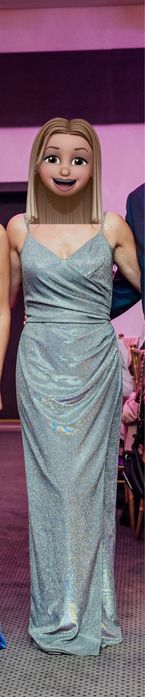 Сребриста официална рокля Atelier Sposa