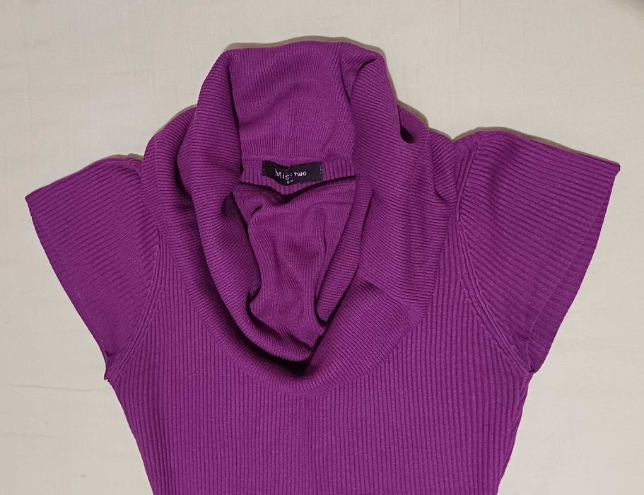 Дамски туники. Пролет/есен. Къс ръкав S/M/L. Еластична материя.