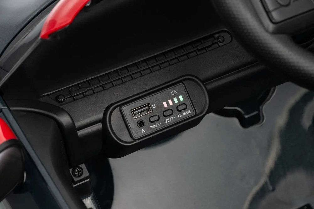 Masina Electrica Copii BMW Mini Cooper 12V Negru, Baterie Litiu, LED, Telecomanda, Nou Garantie si Licenta