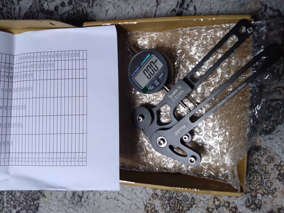 Електронен измерител на напрежение на спици ZTTO TC-02