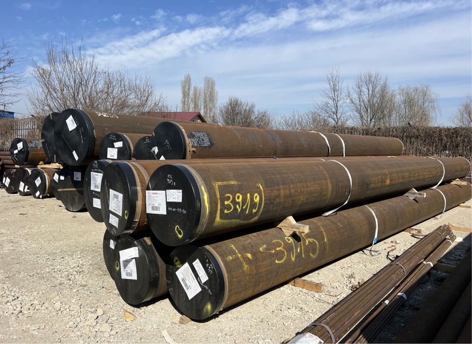 Țeavă metalică nouă și recuperată DN 76–1600 | Diametre mari