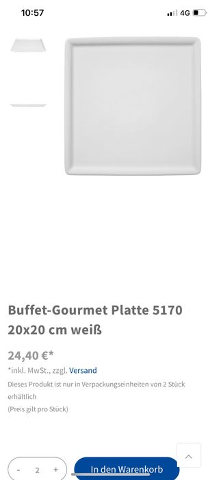 Set vesela 6 bucati Seltmann Weiden Germany