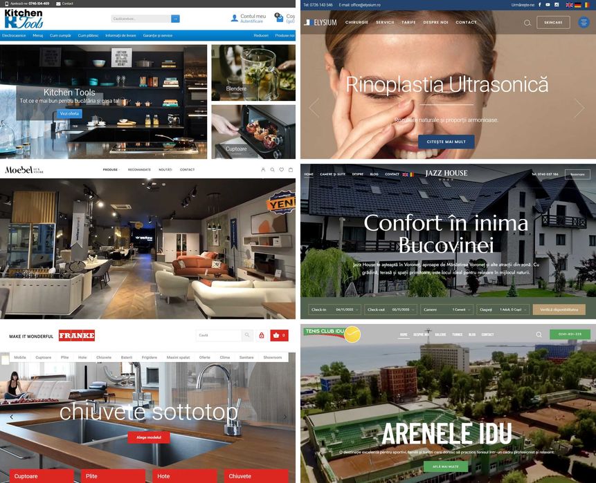 Web design profesional, creare site, pagină web, magazin online, SEO