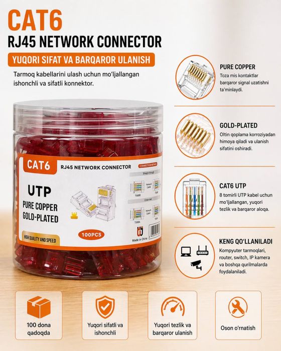 Rj 45 Cat6 Cat7