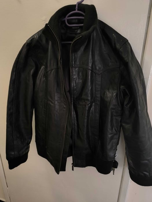 Мъжко яке от естествена кожа,много запазено. ,М