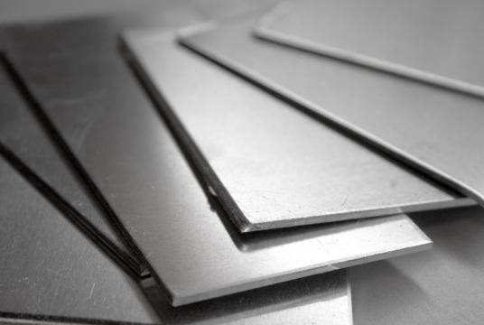 Placa de inox groasa
