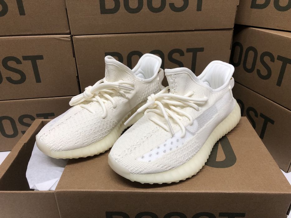 Yeezy 350 Bone/ White Bone Yeezy 350