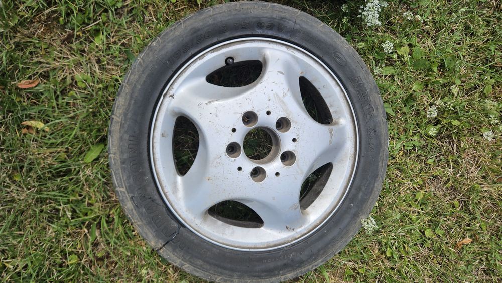 Jante aliaj originale 15" Mercedes Clasa A (W168) / Vaneo - 5x112