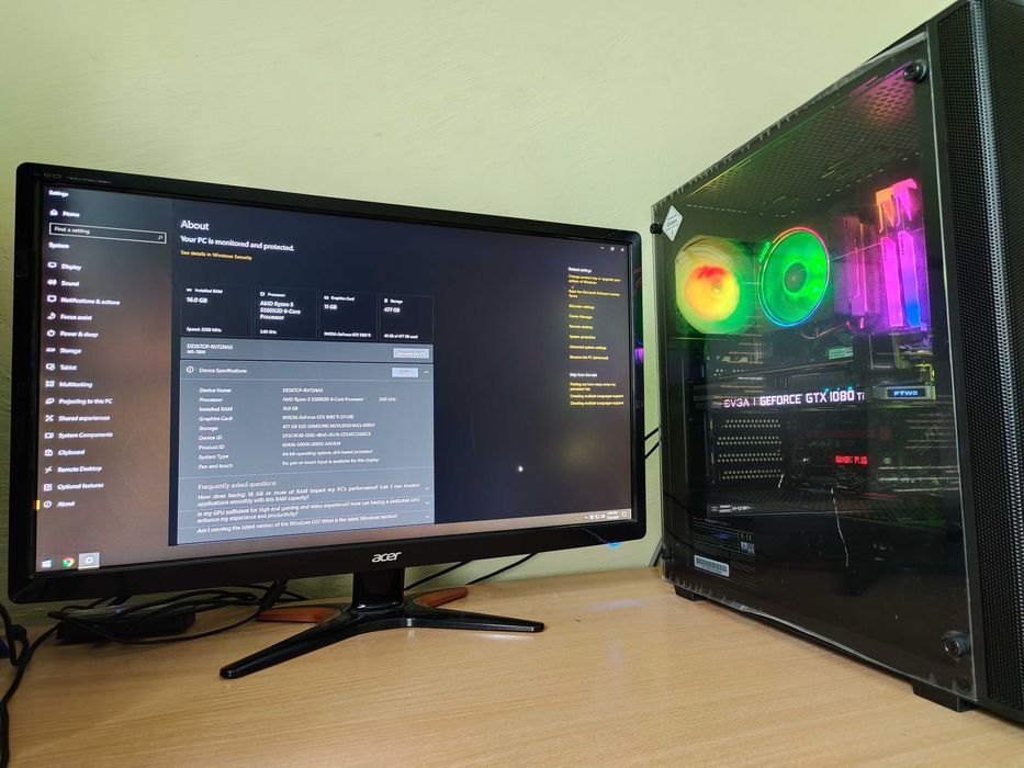 Геймърски компютър RyzenX3D