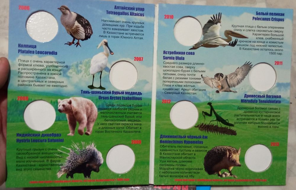 Альбомы для монет