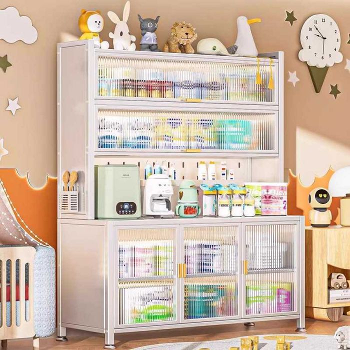 Кухонный буфет/ Metall bufet idish va texnika uchun| Буфет для техники