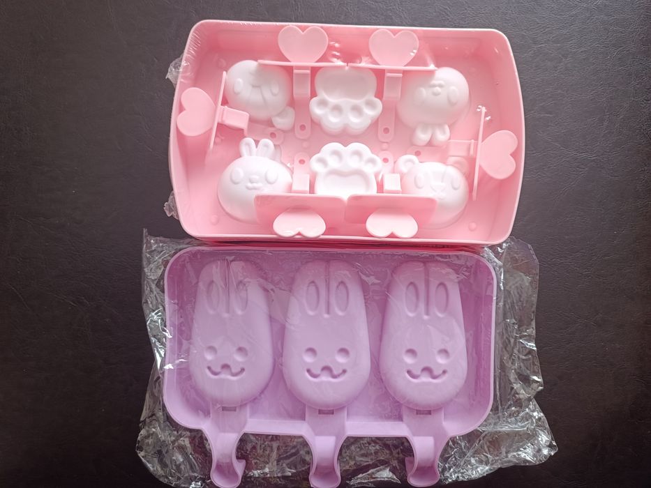 Modele din silicon pentru înghețată