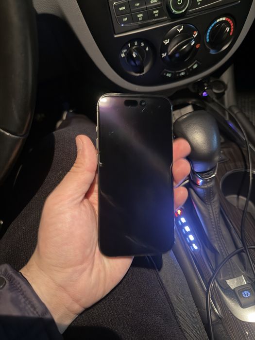 iPhone 15 pro, 256GB black titanum