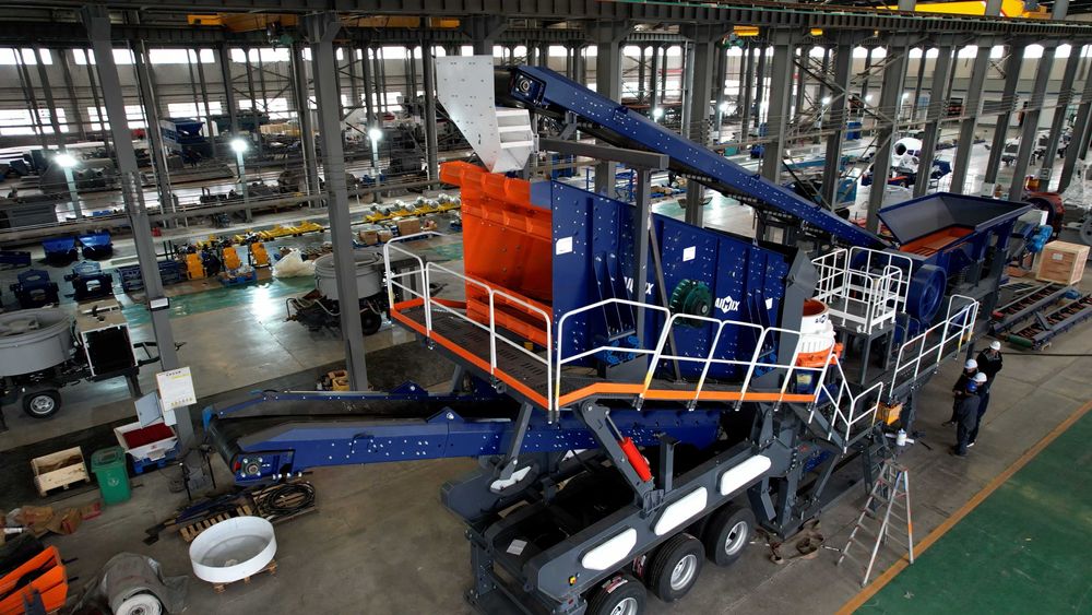 Мобильный дробильный комплекс