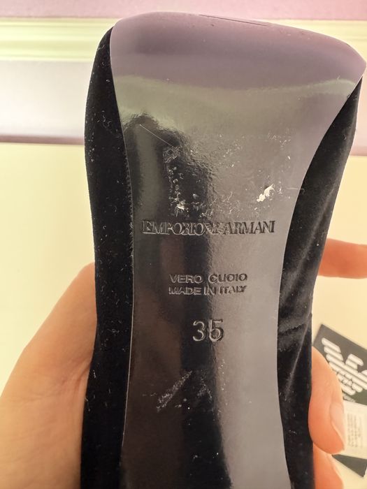 Новые туфли Emporio Armani