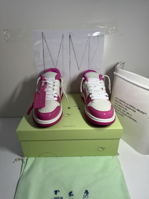 Adidasi/Sneakers Off-White Wmns Out Of Office 'Fuchsia Pink White'