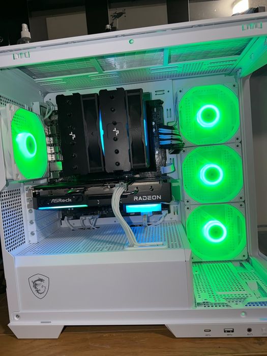 PC gaming Ryzen 7 7700X/RX 9060 xt /DDR 5 16 g /1 ,2 t SSD nmv2