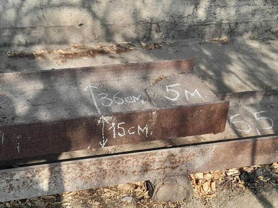 Продаю или меняю двутавр 36 см - б/у 400 000 сум за метр