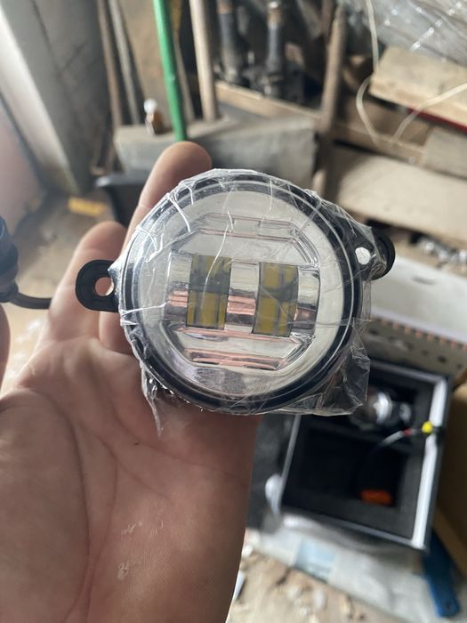 Противотуманки жолтые на хавал н 9 светодиодные