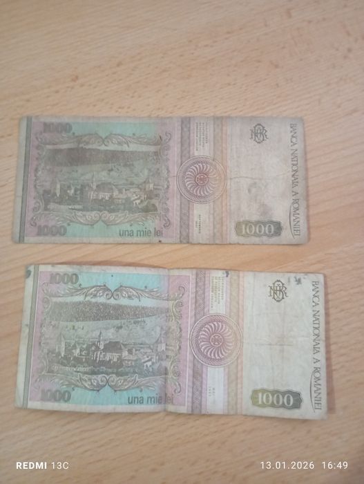 Bancnote vechi 1000 lei