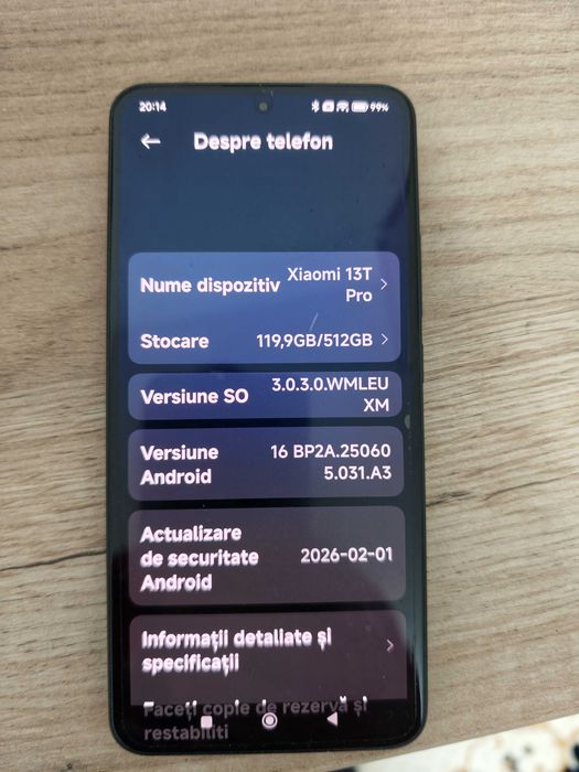 Vand Xiaomi 13t pro