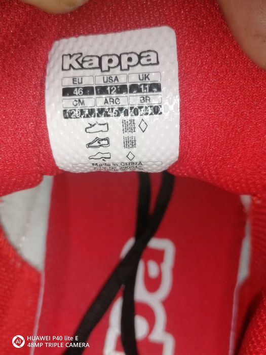 Маратонки Kappa 46 номер