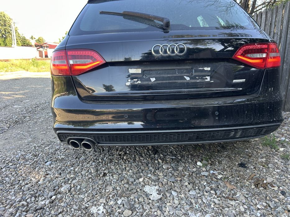 Haion cu lunetă  Audi A4 B9 facelift break 2014