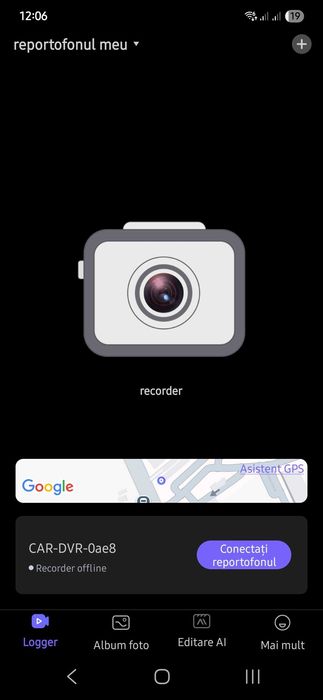 Camera video auto 4k,Wifi ,card 64Gb ,alimentare sigurante 24H,Nou.