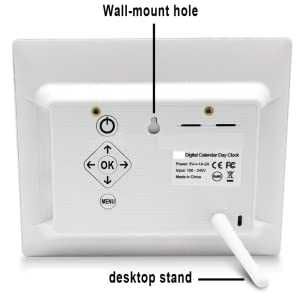 Мултифункционален дисплей- часовник, анимирано напомняне, фоторамка