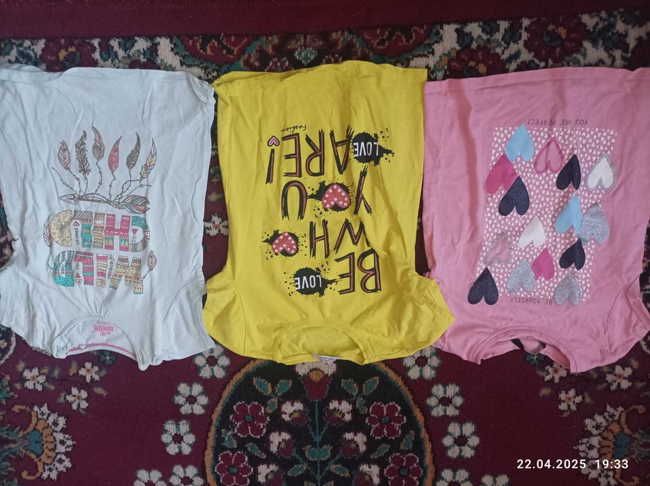 Много Летни дрехи за момиче 5-7г.