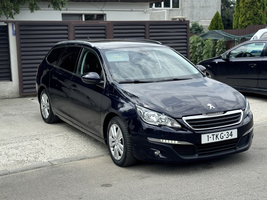 Peugeot 308 SW 1.2 TCE 110 cai 2015 NR ROSII 3 luni