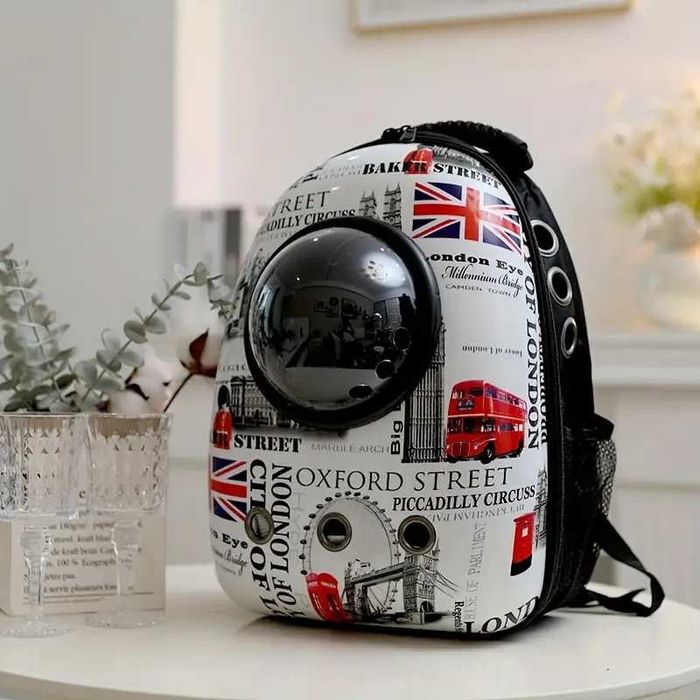 Раница за пренасяне на домашни любимци, котки, котка или малки кучета