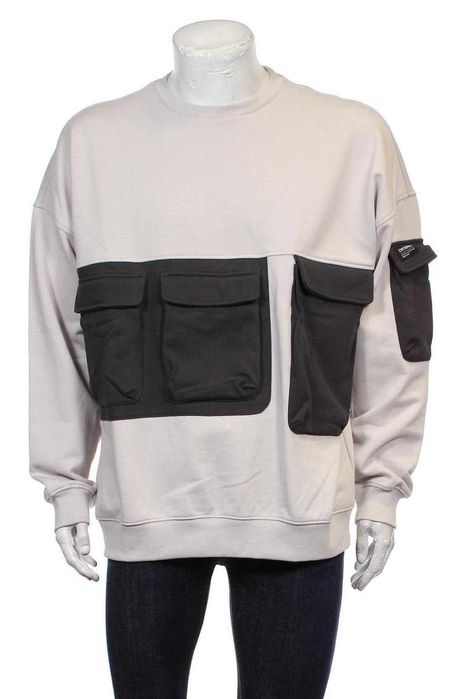 Dr Denim Luda Cargo Tech Wear блуза суичър фланела горница горнище