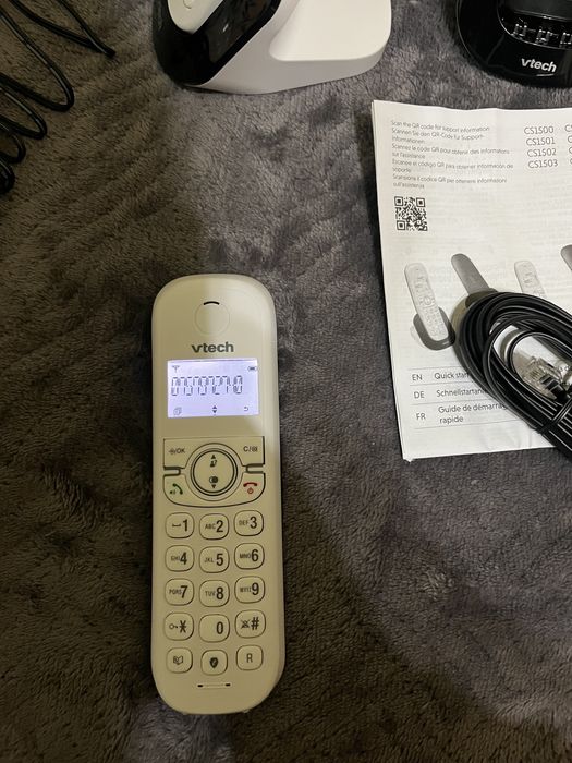 Telefon fix Vtech CS1501 duo