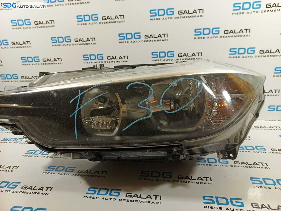 Far Stanga FARA Xenon BMW Seria 3 F30 F31 2011 - 2015 Cod 7259539 63.11-7259539 [L1953]