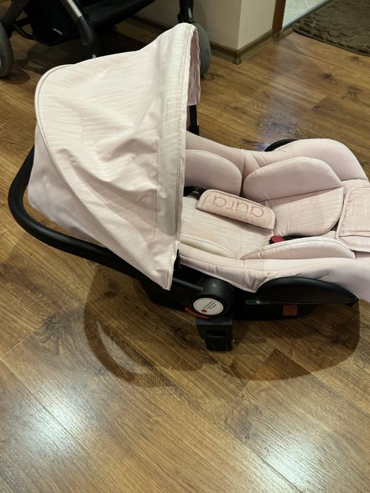 Бебешка кошница розово детско столче