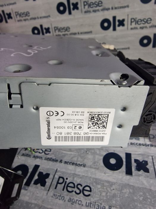 Radio cd ,modul clima,modul senzori parcare Citroen c4 ,an 2010-2015
