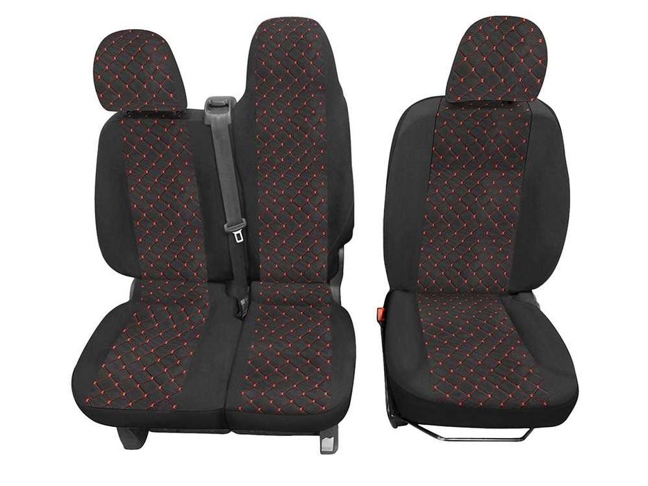 Тапицерия Капитоне за Opel Vivaro / Опел Виваро 2014+ 2+1 3 Цвята