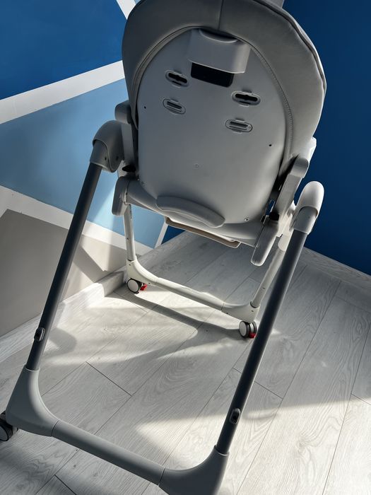 Peg Perego Детско Столче за хранене-шезлонг Prima Pappa Follow Me Ice