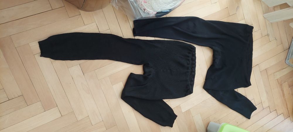 Lot 2 perechi pantaloni polar călduroși măsura XL/XXL + BONUS 2 colanți bărbați