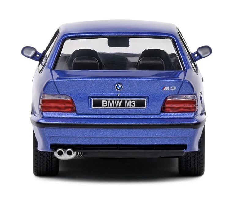 BMW E36 M3 COUPE machetă auto scara 1:43 (10 cm) albastru SOLIDO
