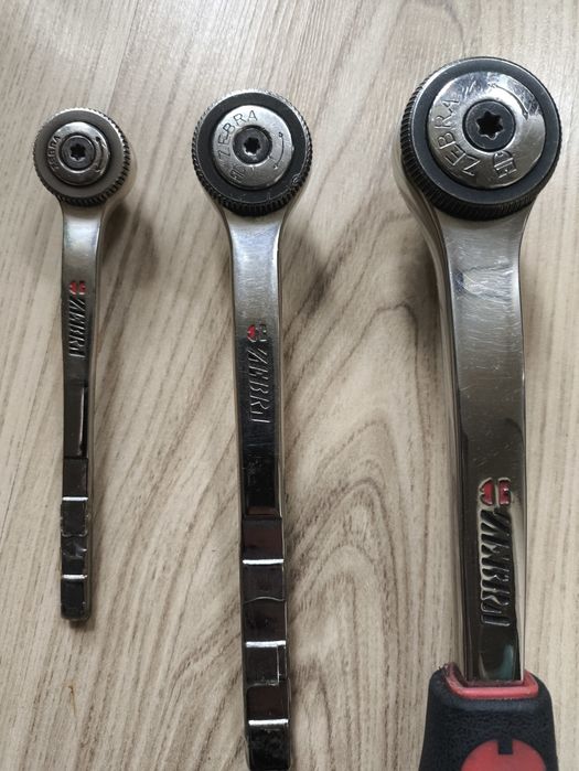 Тресчотки Wurth Zebra 1/4 , 3/8 и 1/2 с 72 зъба