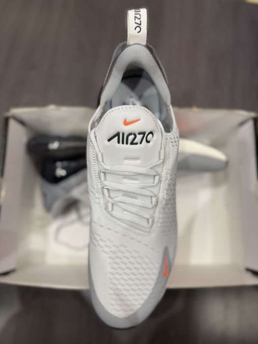 Маратонки Nike Air Max 270 “Grey Fog Team Orange” - размер 48.5